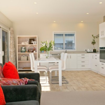 Arctic White Velvet | Maverick Joinery for Northlit Living - Taupo