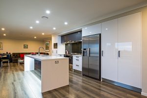 Frances Robinson | Acrygloss White and Charcoal