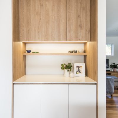 Kitchen Vision | Timbalook Matakana + Matte White