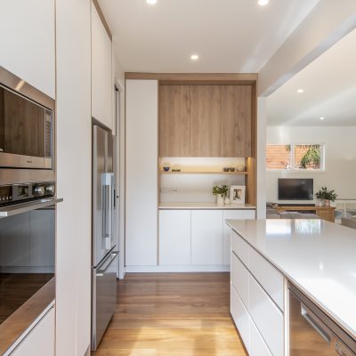 Kitchen Vision | Timbalook Matakana + Matte White