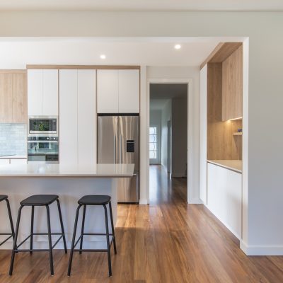 Kitchen Vision | Timbalook Matakana + Matte White