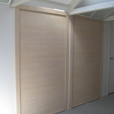 large roller door for storage cabinet