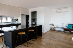 Nautical Homes + Dimax Joinery | Erica Kurtz Photography - Timbalook Waiheke + Acrymatte Eclipse