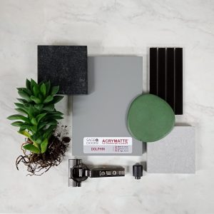 Acrymatte Dolphin Flatlay