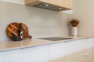 Optidoor New York - Scallop handles - Mangawhai Design - Close up