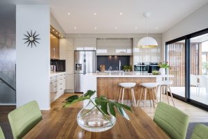 Lacquered Roller Doors with Bar Handle - Toni Roberts, Kitchen Architect - PC Vanessa Lewis Photographer