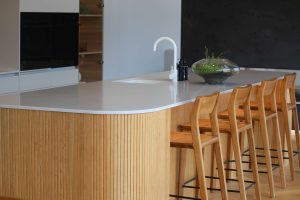 Sage-Doors-Oak-beaded-panel-cuved-kitchen-island-The-Kitchen-People