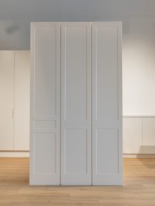 Sage Doors Opticoat Utah Vanilla Cupcake Satin with different midrail options