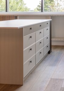 Sage Doors Opticoat drawer fronts kitchen Georgia Pennsylvania Macadamia Satin