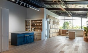 Sage Doors pantry appliance garage roller door Opticoat Almond Matte, J Handle, Profile Handle, Timbalook Ruakaka, Tennessee Mongtomery Kea Matte Island