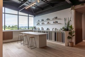 Sage Doors showroom samples area