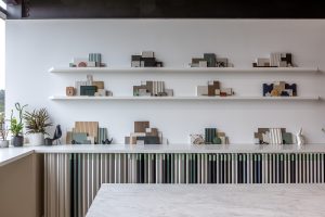 Sage Doors showroom samples area