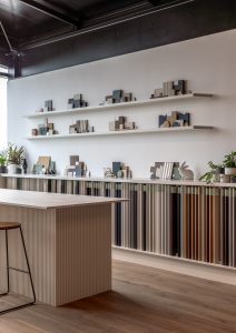 Sage Doors showroom samples area