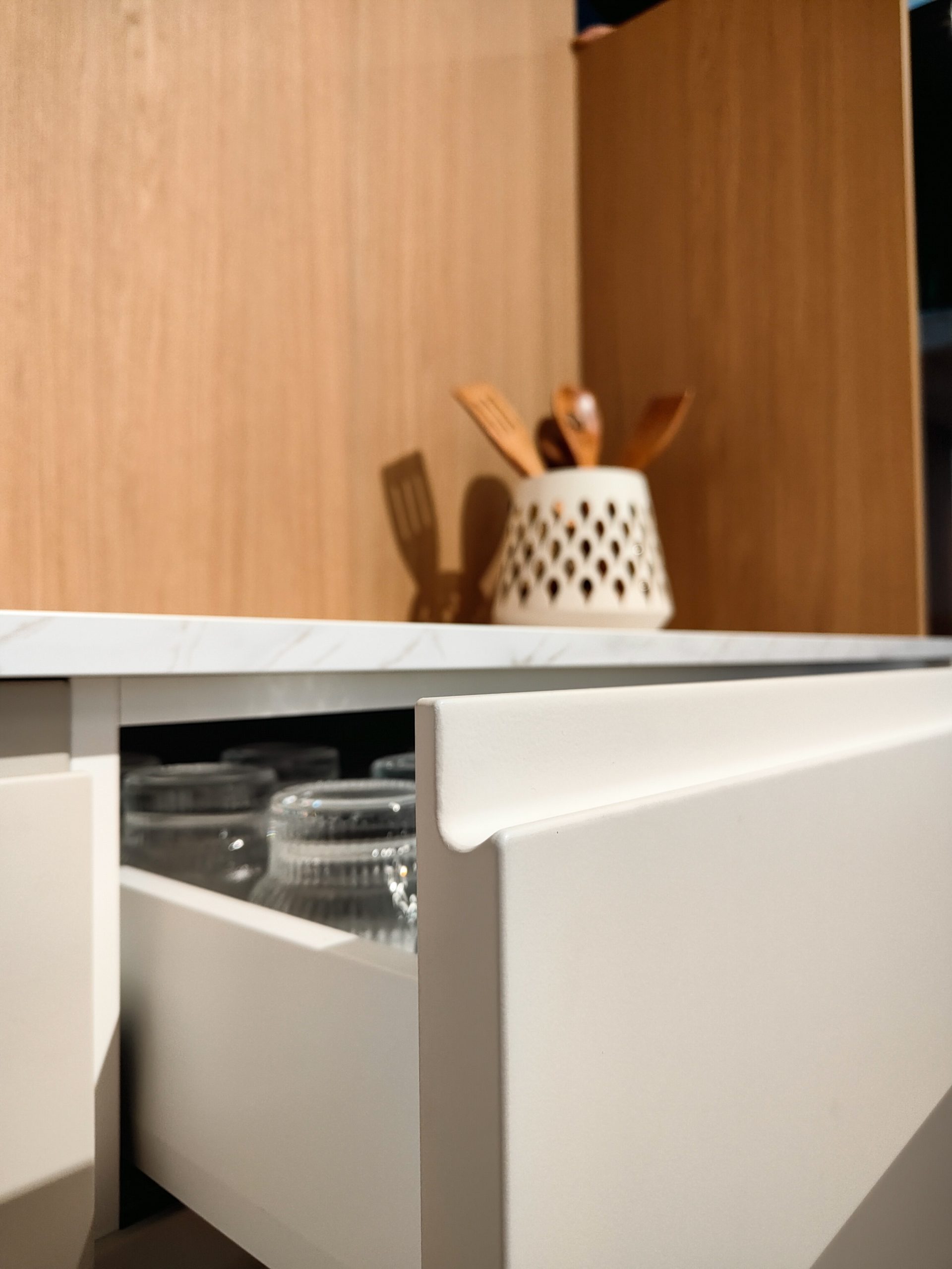 Sage Doors Opticoat J Handle - Almond Matte